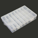 24 Grid Storage Organizer Tool Display Jewelry Pill Box Case Container Practical