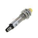 10pcs LED 8mm Car Panel Indicator Light 12V Amber
