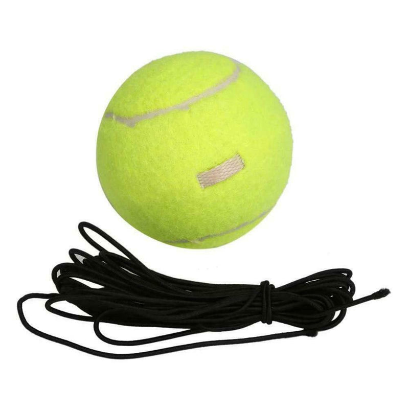 Tennis Trainer Base Exerciser With Rope Single Set Swing Automatic Rebound Blue