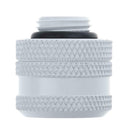 G1/4 Brass Connector for 14mm OD PC Water Cooling System Tubes(White)