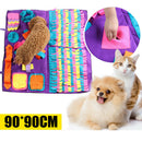 Dog Snuffle Mat Nose Training Sniffing Pet Pad Feeding Cushion Blanket 90*90cm