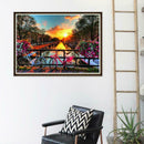 Romantic Night DIY Full Drill Diamond Painting Embroidery Cross Stitch Gift