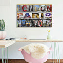 Home Bedroom Canvas Picture Mosaic Full Round Cities Diamond Painting Kits