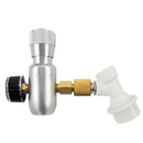 Co2 Charger Kit 0-60 Psi Premium Regulated With Gas Disconnect For Home Bre