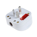 UK Plug 10A 3 Pin AC Electrical Power Wiring Male Plug Socket With Led Switc Hn