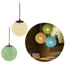 2Pcs Modern Rattan Ball Pendant Light Shade Chandelier Ceiling Lamp Fixture,