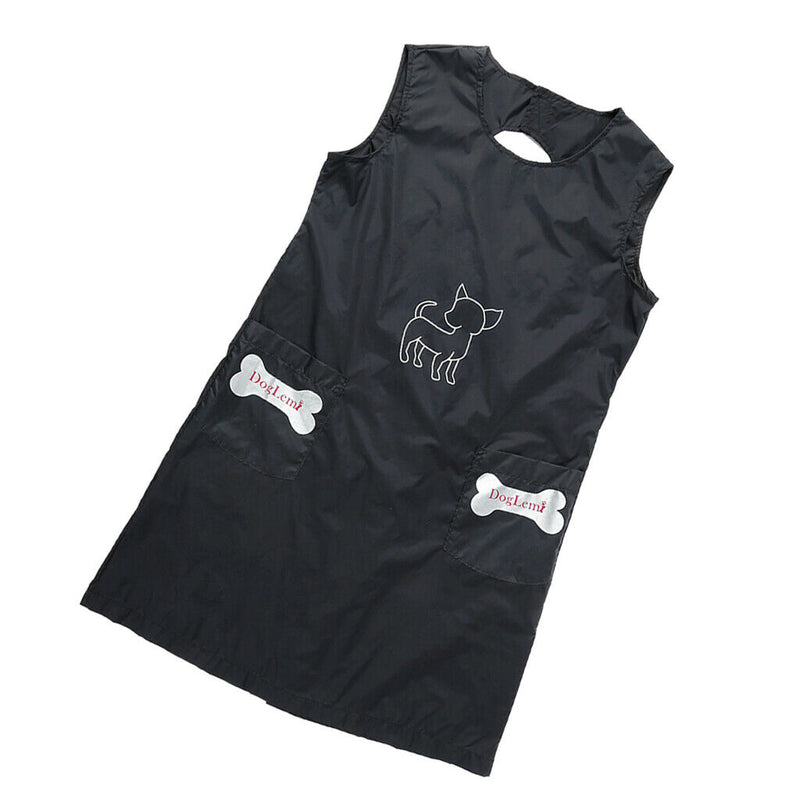 2pcs Pet Grooming Apron Nylon Pet Shop Work Clothing for Dog Groomers Large
