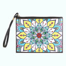 DIY Mandala Special Shaped Diamond Painting Wristlet Wallet Women Clutch