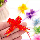 10Pcs Decoration Party Wedding Birthday Gift Flower Bow Wrap Pull Ribbon 3C