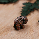 1holes alloy elephant incense burner holder censer plate for sticks & cones %o