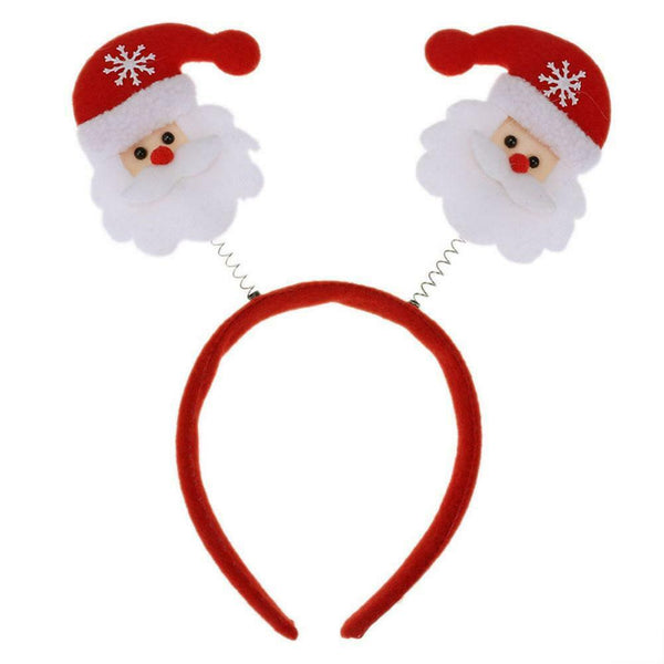 Home Decoration Cute Christmas Theme Headband Kids Head Clasp(Santa)