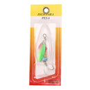 30pcs Metal Fishing Lures Spinner Baits Assorted Fish Hooks Tackle