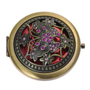 Bronze Retro Compact/Travel/Pocket Beauty Make up Mirrors New A6P1
