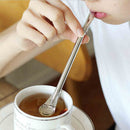 Pro Tea Stainless Steel Drinking Yerba Mate Straw Gourd Bombilla Filter Spoon AU