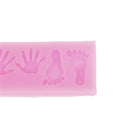 Small Hand Foot Silicone Mold Fondant Mould Cake Decorating Tool JR