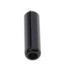 2x 3.5mm 4 Pole Male + Female Repair Headphone Jack Metal Soldering Black