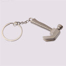 Mini Hammer Tools Keychains Key Rings for Father Boyfriend Creative Gift Gw
