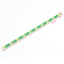 25pcs Green Bamboo Paper Straws Birthday Wedding Decorative Party Supplies New