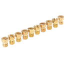 10pcs Injector Nozzles Motorcycle Carburetor Main Jet 10 Size: 85 - 105