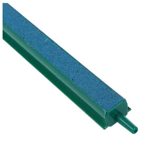Aquarium Tank Aeration Green Plastic Casing Bubble Air Stone 12" J7L3
