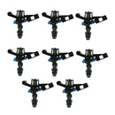 8pcs 1/2 inch Rotatable Spray Nozzle Swing Arm Sprinkler Head Garden Watering