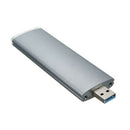 M.2 Ngff Ssd Sata To Usb 3.0 Converter Adapter Case External Enclosure Stor V2T5