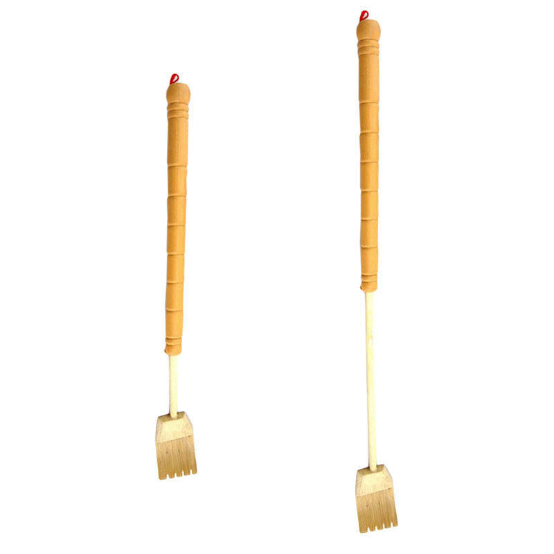 Bamboo Back Scratcher Itch Telescopic Relaxer Handy Itching Self Massager Chic