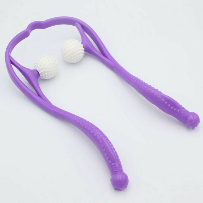 For Neck Back Shoulder Pain Massager Body Parts Roller Ball Self-massage t AMS