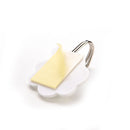 3X White Cloud Self Adhesive Sticky On Hooks Kitchen Bathroom Towel BX
