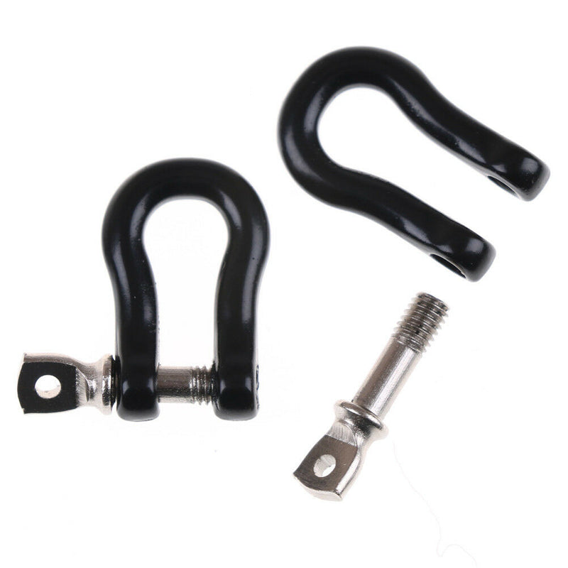 1/10 RC Crawler Car Tow Shackle Bracket Trailer Hook Tow Chain RC Axial Bj