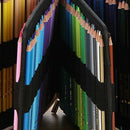 150 Slot Creative Large Capacity Cute Cartoon Floral Print Multifunctional  H8V7