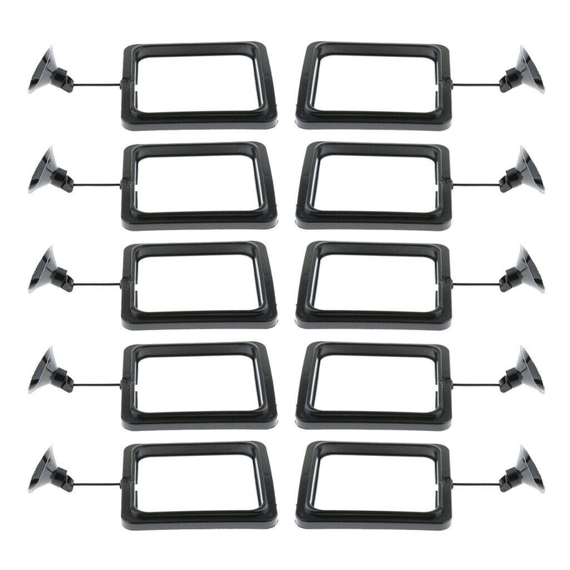 10x Aquarium Feeding Food Square Feeder With Suction Cup For Aquarium
