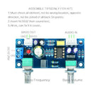 Single-Current Low Pass Filter Preamplifier Single Power Amplifier DIY Kit