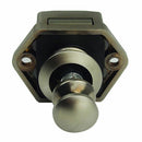 1Pcs Push Button Drawer Cupboard Door Catch Lock Caravan Motorhome Boat Lock
