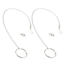 2 Pcs Parrot Peony Cockatiel Foot Chain Bird Training Anklet