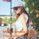 X09 Bluetooth Earphones for Calling Music Sports Stereo Wireless Mic Earbuds