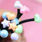 100pcs End Finished Beads fit Hair Tie Band Rope Ponytail Holder Bracelets