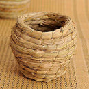 Cute Bird's Nest Handwoven Straw House small animals Hamster