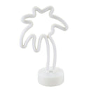 Coconut Palm tree Neon Signs, LED Neon Light Sign with Holder Base For Part