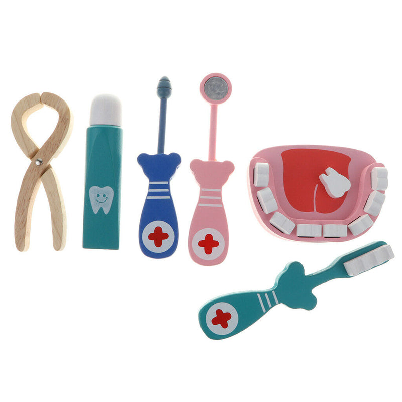 Kid Educational Dentist  Pretend Game - Doctor Nurse Kits Play Toys