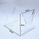 Acrylic Horizontal Display Holder Stand Shelf Collectibles for Lightsaber