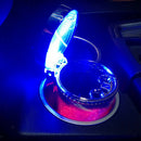 Travel Colorful LED Truck Car Smoke Ashtray Travel Ash Cylinder Holder