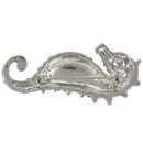 Retro Women Crystal Animal Sea Horse Men Brooches