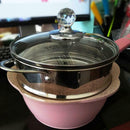 Stainless Steel Steamer Baby Food Meat Vegetable Cooking Steam Pot Cookware