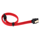 2x 10inch SATA 3 6GB High Quality Locking Serial ATA HDD SSD Data Cable Lead