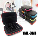 30 Bottles Essential Oil Carry Case 1-3Ml Hold Storage Travel Aromatherapy BaJ,a