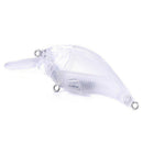 10PCS Unpainted Crankbait Fishing Lure Body Blank lures 7.5cm  10.2g HQB qwe
