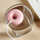 Pink donut humidifier usb office desktop mini humidifier portable creative