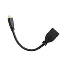 15cm Micro HDMI D Male To HDMI A Female Adapter Connector Converter Cable