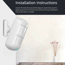WiFi PIR Motion Detector Pet Immune Dual Passive Infrared Motion Sensor